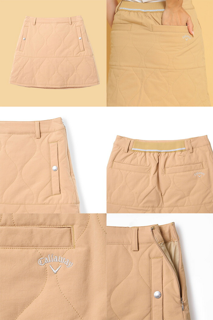 Callaway（キャロウェイ） レディース ゴルフ スカート 裾フレアー中綿