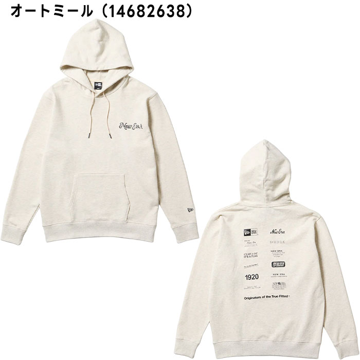 NEW ERA（ニューエラ） 裏毛 スウェット プルオーバーフーディー