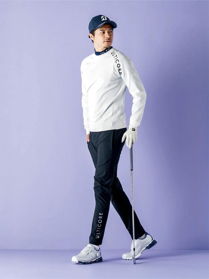 BRIDGESTONE GOLF ブリヂストン ゴルフ 4Dimotion Fit 長袖 モック