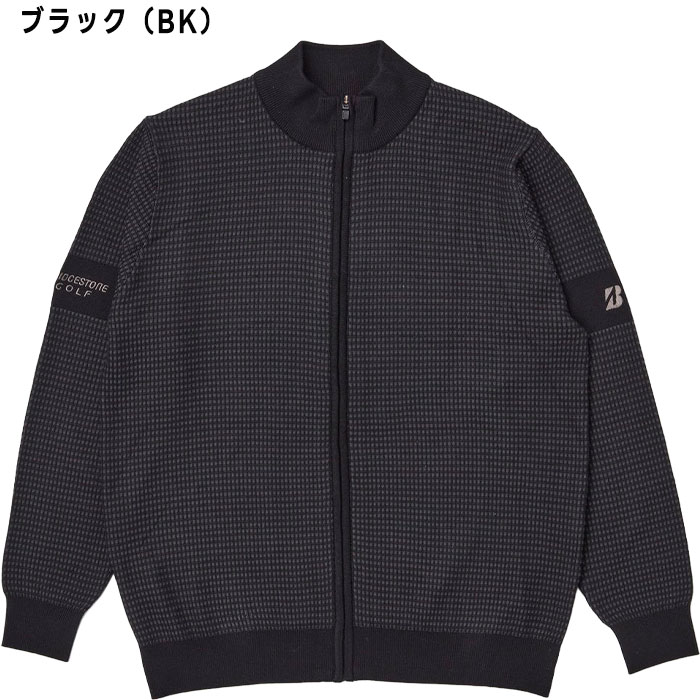 BRIDGESTONE GOLF ブリヂストン ゴルフ 長袖 前開き セーター FGM01B