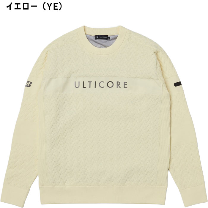 BRIDGESTONE GOLF ブリヂストン ゴルフ 長袖 クルーネック 防風