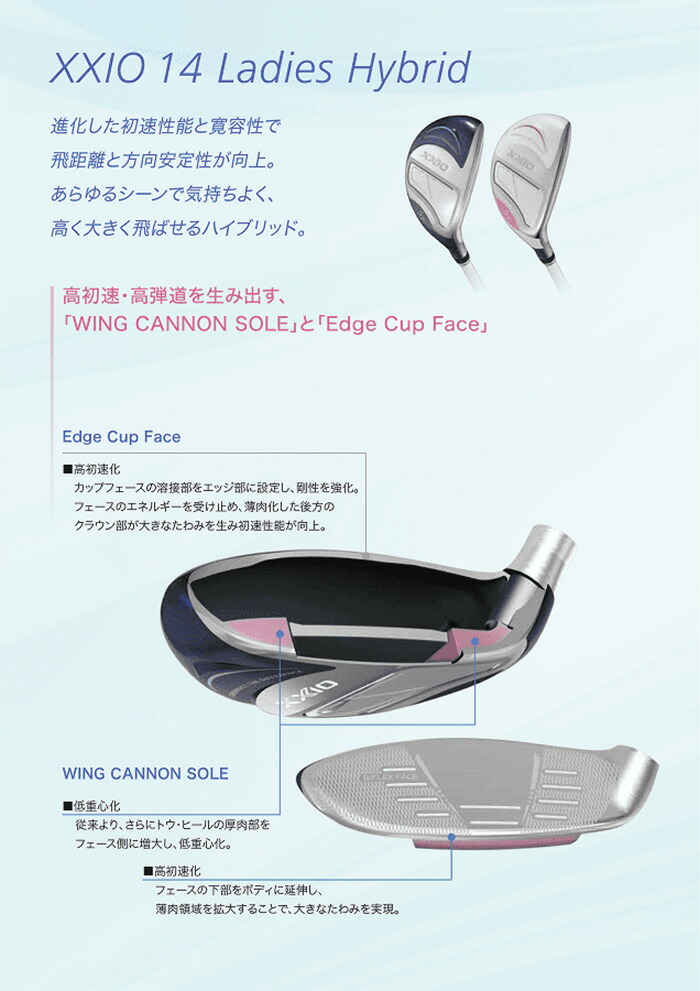 XXIO 【先行予約】【1月17日以降発送予定】レディース ダンロップ