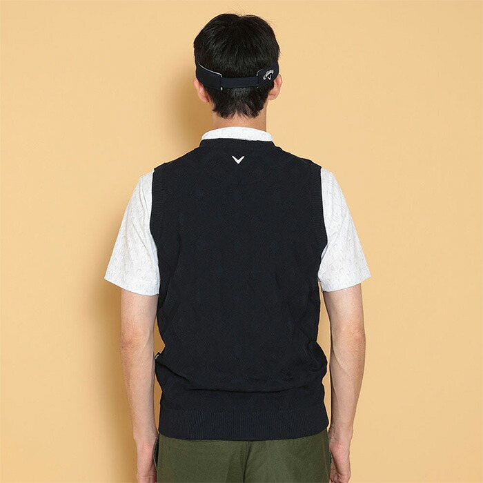 Callaway（キャロウェイ） ゴルフ ベスト ニットベスト ダイヤジャ