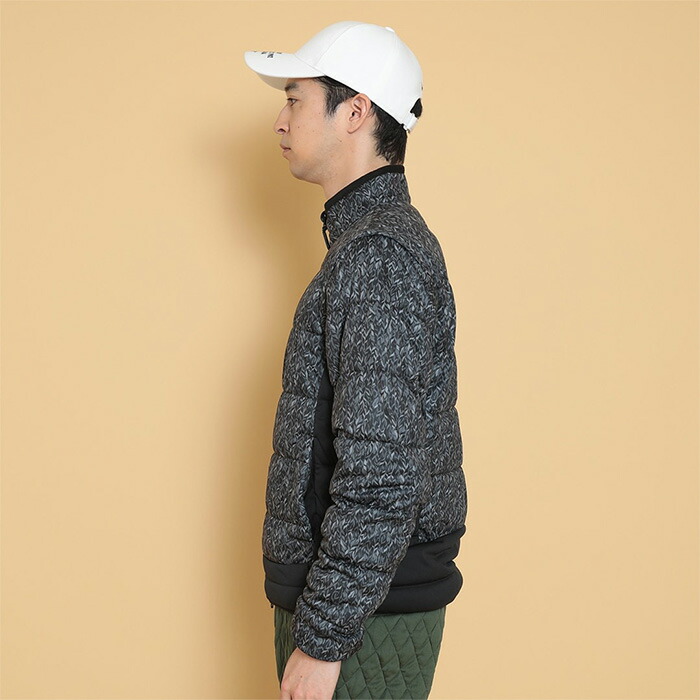 キャロウェイ ゴルフ 長袖 フルジップ 2WAYブルゾン ベスト フェザープリントスターストレッチ メンズ C24215105 アウター ゴルフウェア 袖取り外し可 中綿 2024年秋冬モデル Callaway GOLF アパレル 秋冬ウェア 24FW Callaway（キャロウェイ） ゴルフ 長袖 フルジップ 2WAYブルゾン