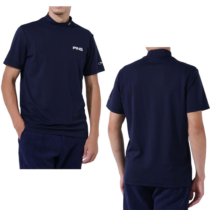 PING（ピン） ゴルフ Mr.PING ジャカード クルーネック ニット プル