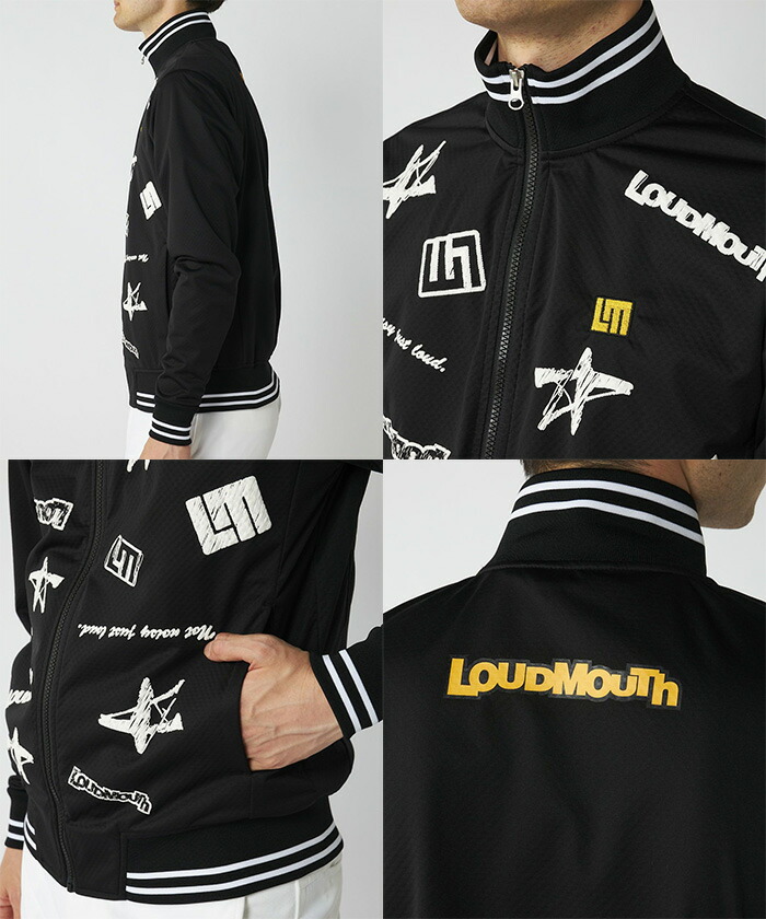 LOUDMOUTH（ラウドマウスゴルフ） ラウドマウス 長袖 フルジップ