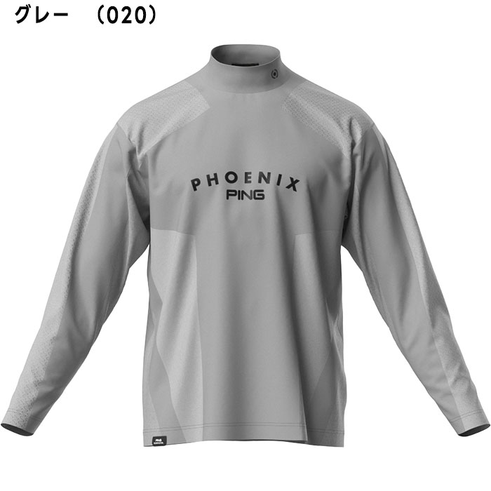 PING（ピン） ゴルフ メッシュジャカード ハイネック シャツ 621