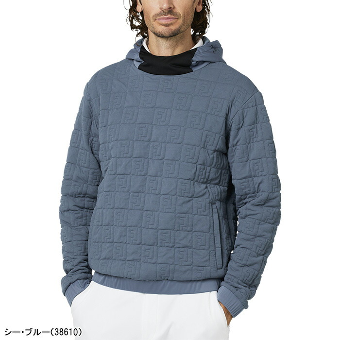 FootJoy（フットジョイ） 長袖 パーカー FJロゴジャカードフーディー