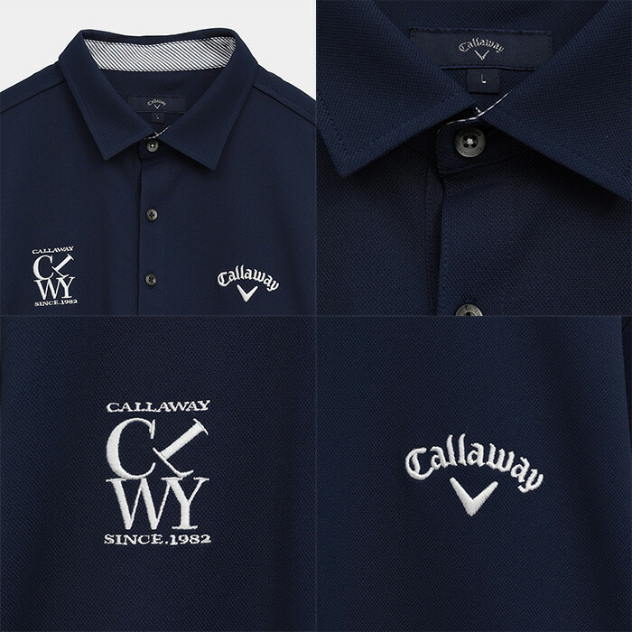 Callaway（キャロウェイ） 長袖 ポロシャツ オニカノコ 長袖シャツ