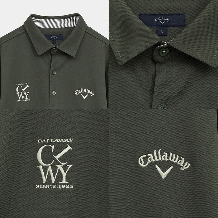 Callaway（キャロウェイ） 長袖 ポロシャツ オニカノコ 長袖シャツ