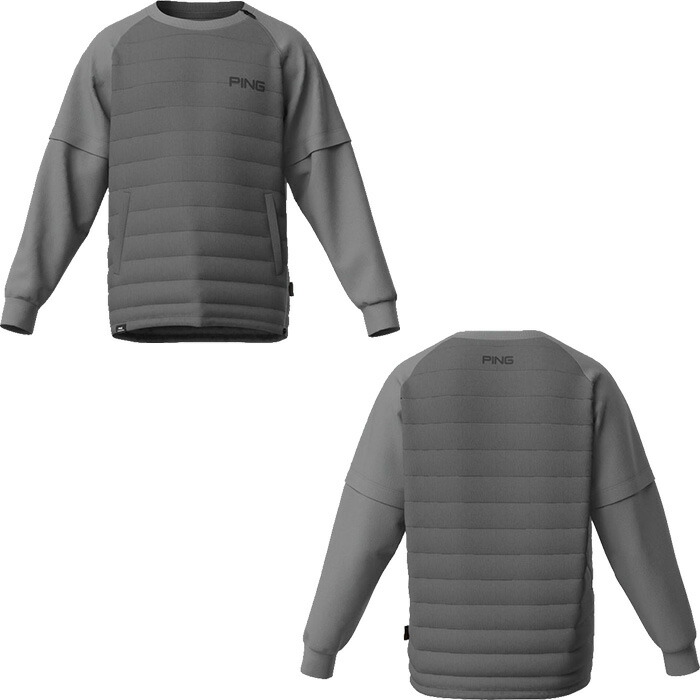 PING（ピン） ゴルフ 長袖 2WAY ハイブリッド 中綿 スニードブルゾン