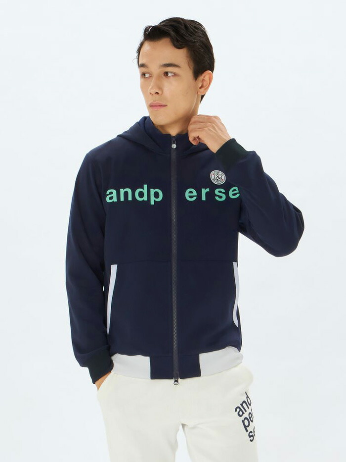 and per se（アンパスィ） ゴルフ エアロスウェット フーディー