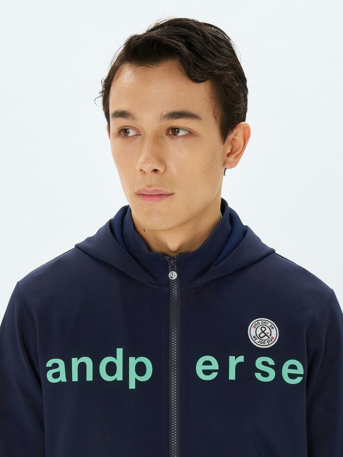 and per se（アンパスィ） ゴルフ エアロスウェット フーディー