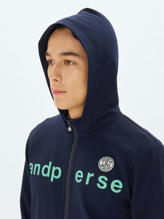 and per se（アンパスィ） ゴルフ エアロスウェット フーディー