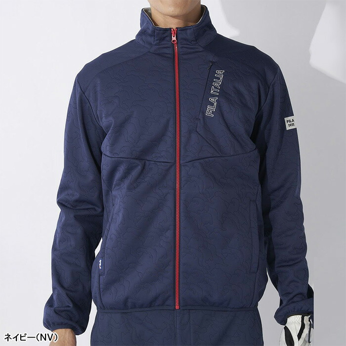 FILA GOLF フィラ ゴルフ 長袖 フルジップ ブルゾン ボンディング