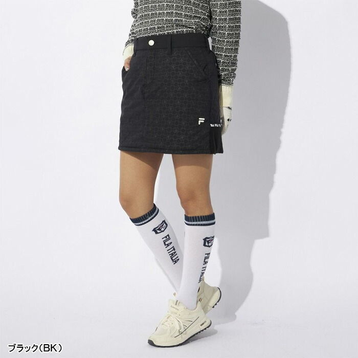 FILA GOLF レディース フィラ ゴルフ スカート 裾ニット中綿スカート