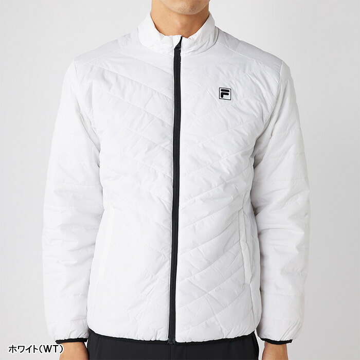 【新品・未使用】FILA golf ゴルフ　２way ジャンパー　メンズ　＃M FILA GOLF フィラ ゴルフ 長袖 中綿 フルジップブルゾン メンズ 785