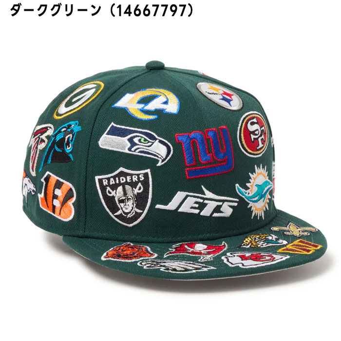 NEW ERA（ニューエラ） キャップ 9FIFTY Team Logo Allover NFL