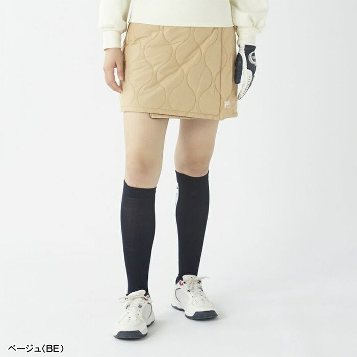 FILA GOLF レディース フィラ ゴルフ 中綿 ラップスカート 巻き