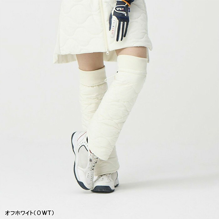 FILA GOLF レディース フィラ ゴルフ 薄中綿入り レッグウォーマー 795