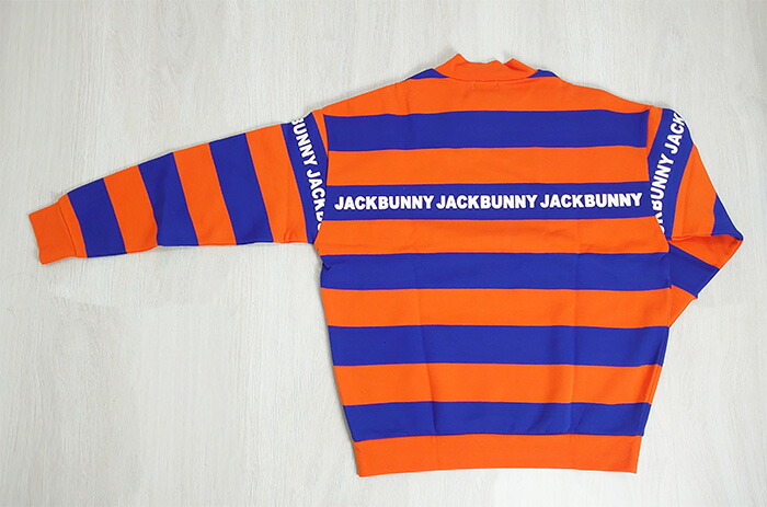ATHLETIC WEAR by Jack Bunny!! ジャックバニー 長袖 モックネック 裏
