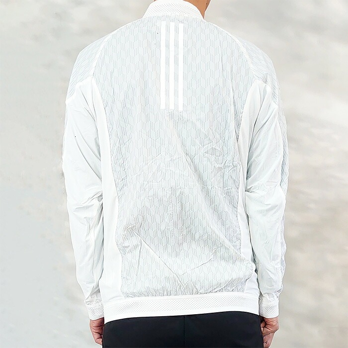 アディダス ゴルフ 長袖 フルジップ ジャケット ULT365 軽量サイド