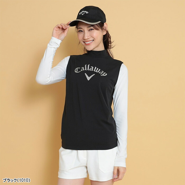 Callaway（キャロウェイ） レディース ノースリーブセット 長袖 モック