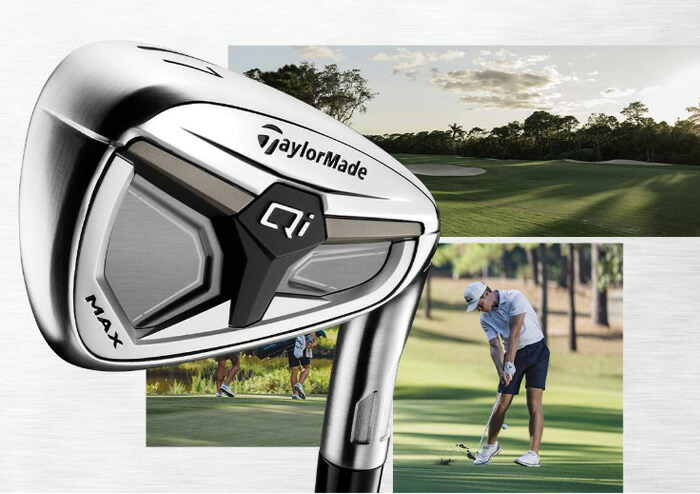 TaylorMade（テーラーメイド） Qi MAX アイアン 単品（#5、SW） REAX
