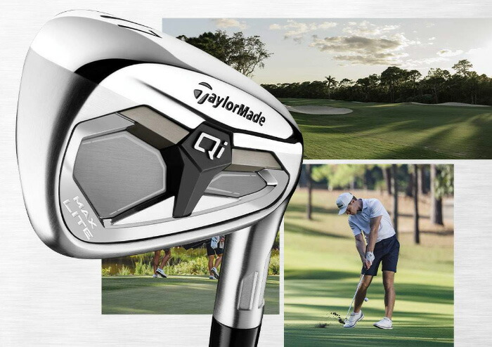 TaylorMade（テーラーメイド） レディース Qi MAX LITE アイアン 5本
