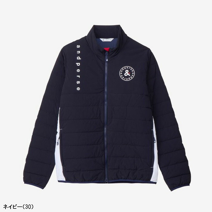 and per se（アンパスィ） 長袖 フルジップブルゾン エアロカプセル