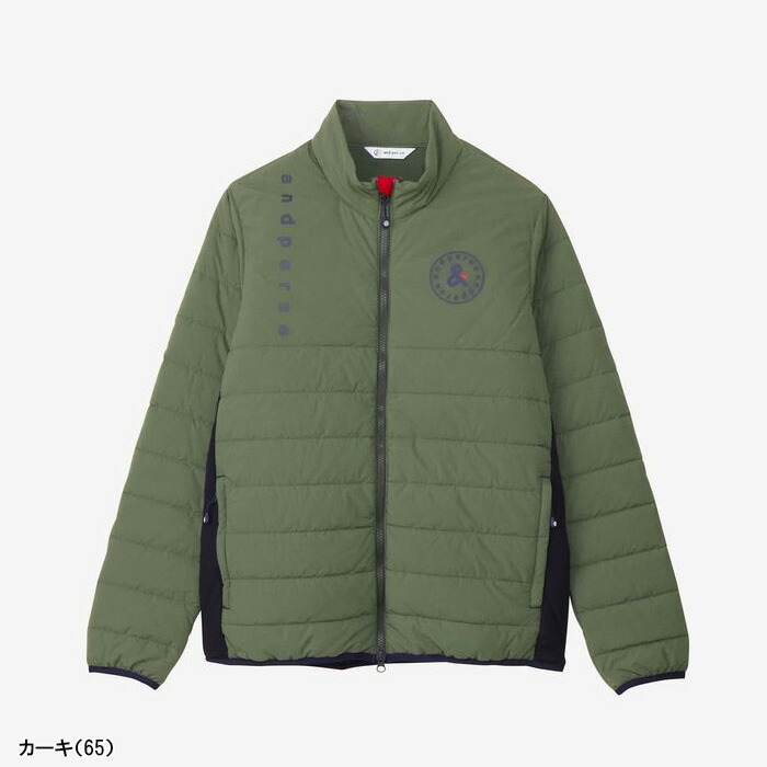 and per se（アンパスィ） 長袖 フルジップブルゾン エアロカプセル