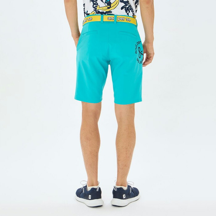 and per se アンパスィ ハーフパンツ ショートパンツ Mサイズ and per se（アンパスィ） ショートパンツ スイングドライWクロス