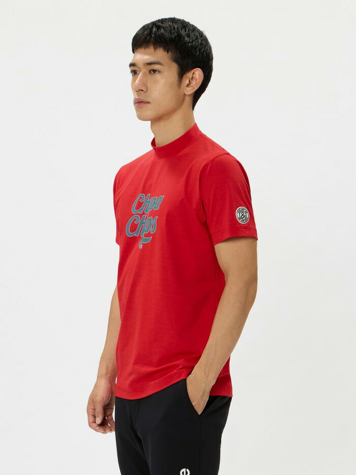 and per se（アンパスィ） ゴルフ チュッパチャプス 半袖 モックネック