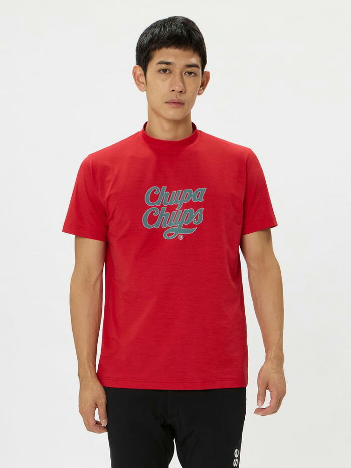 and per se（アンパスィ） ゴルフ チュッパチャプス 半袖 モックネック