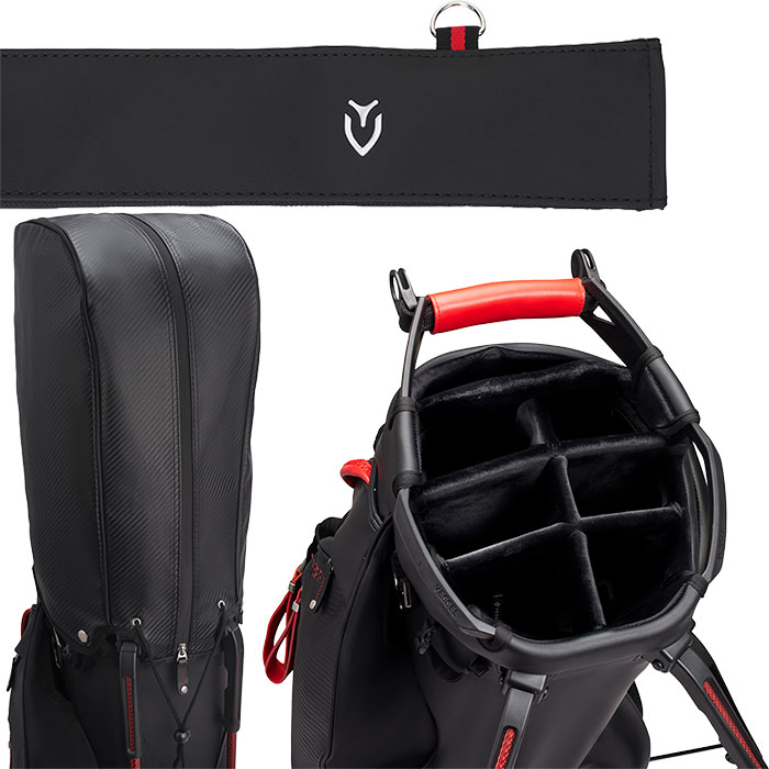 VESSEL ベゼル ゴルフ 9.5型 PLAYER 5.0 PRO STAND スタンド キャディ