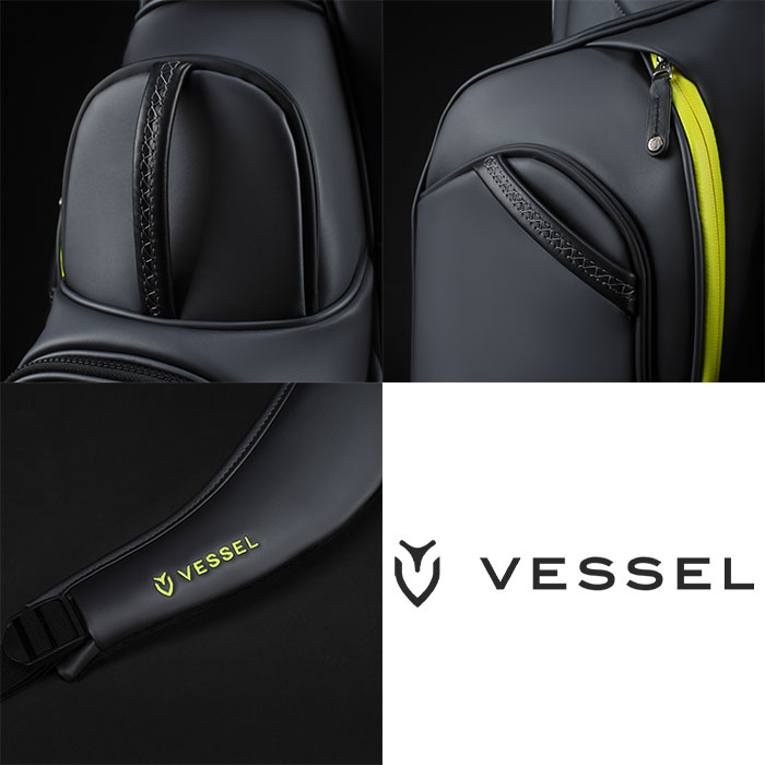 VESSEL ベゼル ゴルフ 9.5型 PLAYER 5.0 PRO STAND スタンド キャディ