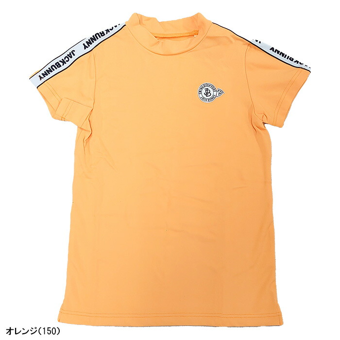 Jack Bunny!!（ジャックバニー） レディース 半袖 モックネックシャツ