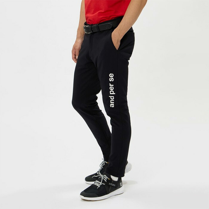 and per se アンパスィ　スイッチングデザインパンツ　メンズ　サイズL and per se（アンパスィ） パンツ ゴルフウェア メンズ アンパシー