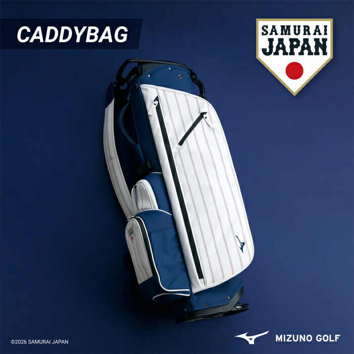 MIZUNO GOLF ミズノ ゴルフ 9.0型 侍ジャパン スタンド キャディバッグ