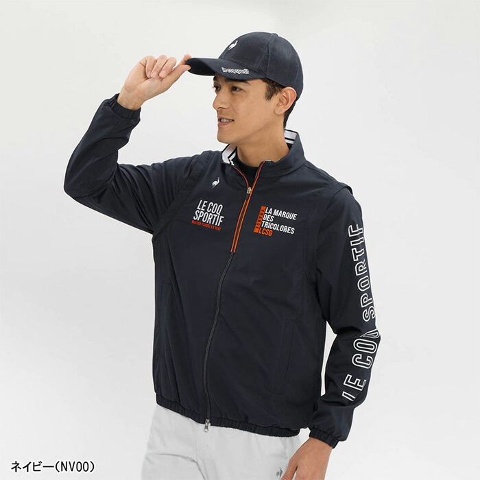 le coq sportif 2way ルコックゴルフ　LL中綿ブルゾンベスト le coq sportif GOLF（ルコックスポルティフ ゴルフ） ルコック