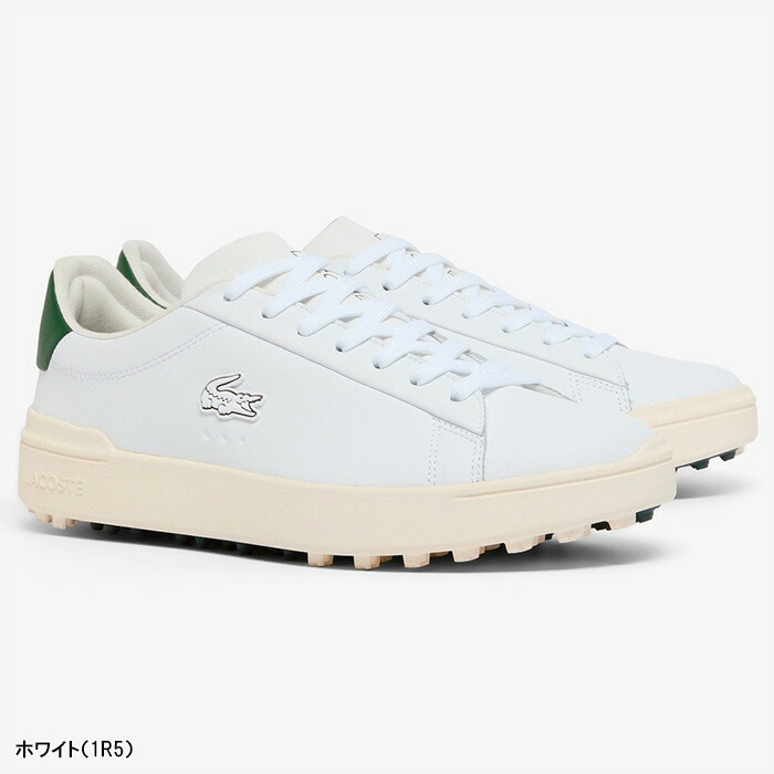 ‼︎最終値下げ‼︎ 新品LACOSTE ゴルフシューズ ホワイト26センチ 26cm LACOSTE（ラコステ） ゴルフシューズ スパイクレス CARNABY GOLF 1261