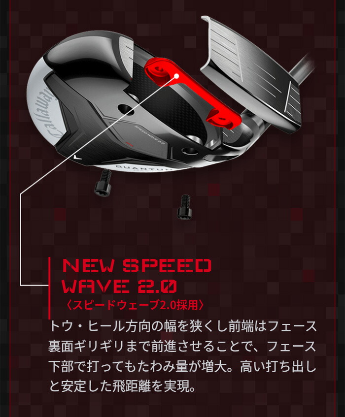 Callaway（キャロウェイ） QUANTUM MINI BUFFYフェアウェイウッド