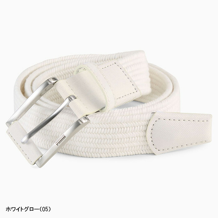 PUMA（プーマ） ゴルフ ストレッチ ウェーブ ベルト メンズ 054957