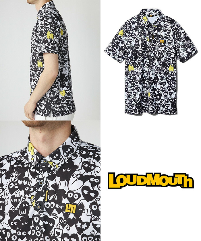 LOUDMOUTH（ラウドマウスゴルフ） ラウドマウス 半袖 ポロシャツ