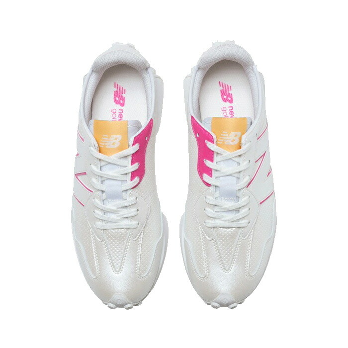 【新品・未使用】New Balanceゴルフシュー25.5cm 白・水色・ピンク New Balance Golf（ニューバランスゴルフ） レディース ニューバランス