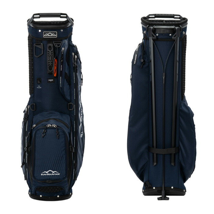 SUN MOUNTAIN　スタンド式 キャディバッグ ゴルフ 軽量 ネイビー SUN MOUNTAIN（サンマウンテン） ゴルフ 9.0型 キャディバッグ
