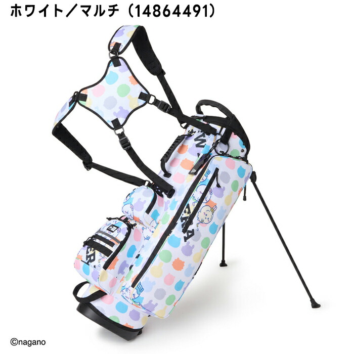 ニューエラ ちいかわ スタンド キャディバッグ 9型 2026年 NEW ERA NEW ERA（ニューエラ） 9.0型 48インチ スタンド キャディーバッグ