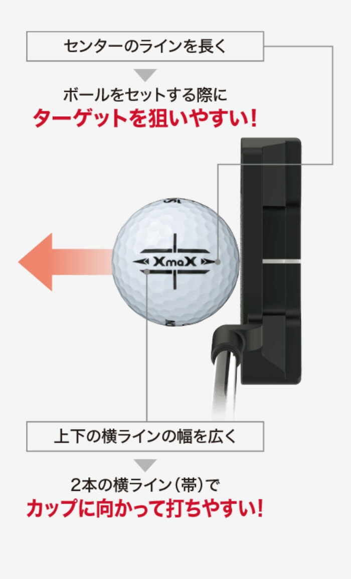 SRIXON ダンロップ スリクソン XmaX ゴルフボール 1ダース（12球入り