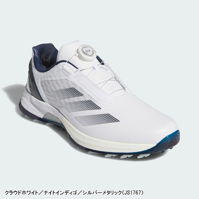 ひろひろ~　 JS1766 ゴルフシューズ 255 ADIDAS GOLF アディダス ゴルフ ゴルフシューズ アディゼロ ZG ロウ