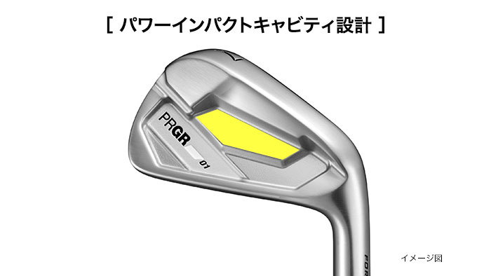 PRGR（プロギア） 01 アイアン 5本セット（#6-PW）NS PRO MODUS3 TOUR
